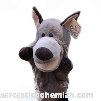 Kids Hand Puppet Cute Animals Puppet Doll Soft Breathable with Working Mouth Hand Puppet Wolf B07JZ6KKMG